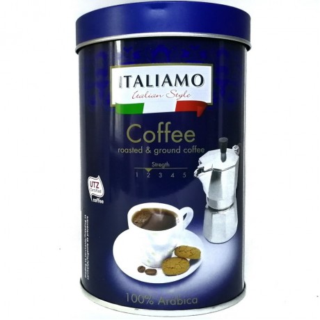 Кава мелена 100% арабіка Coffee Italiamo 200г, Німеччина