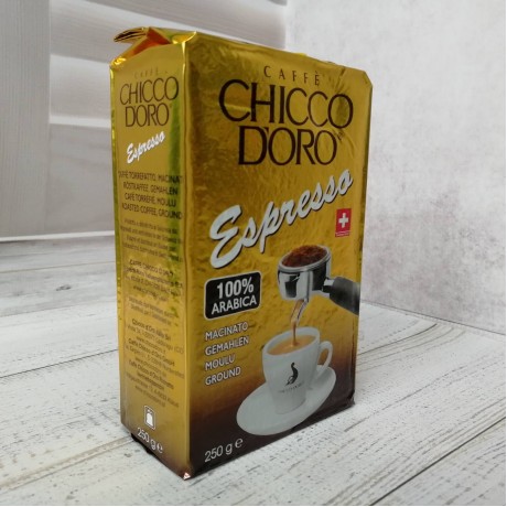 Кава Чіко Доро Еспрессо Chicco Oro Espresso 250г 100% арабіка