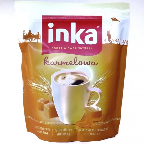 Напій кавовий Інка карамельна Inka Karamelowa 200г, Польща