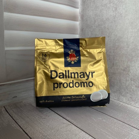 Кавові подушки Dallmayr Prodomo 16 шт