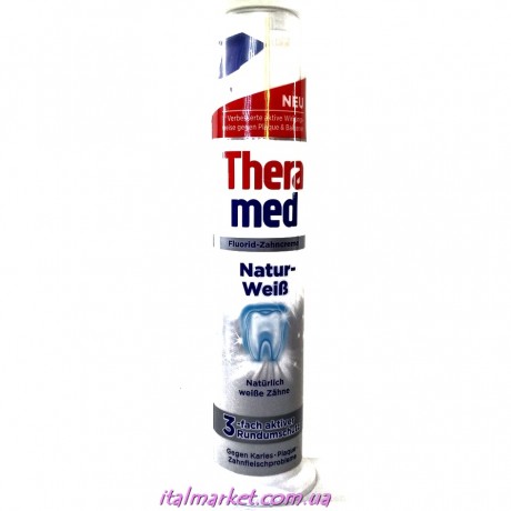 Зубна паста Тера Мед в тубі Thera Med Natur-Weis` 100 г