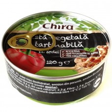 Паштет овочевий з солодким перцем Chira Pasta Vegetala Tartinabila 120г