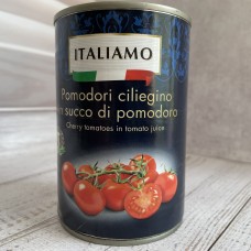 Помідори черрі в томатному соусі Pomodoriciliegino in succo 400г