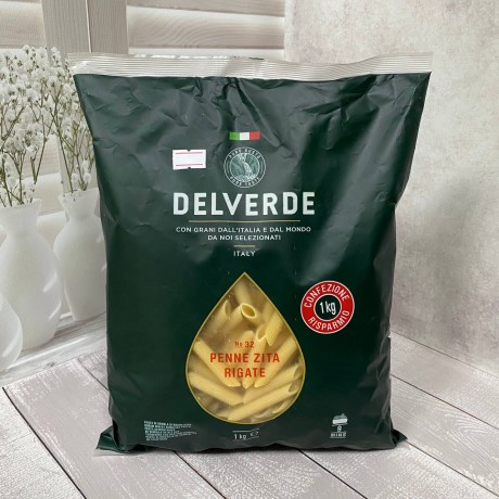 Макарони Penne zita rigate №32 Dalverde 1 kg