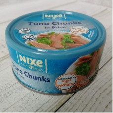Тунець в соку Tuna Chunks in Brine 160 г, Nixe