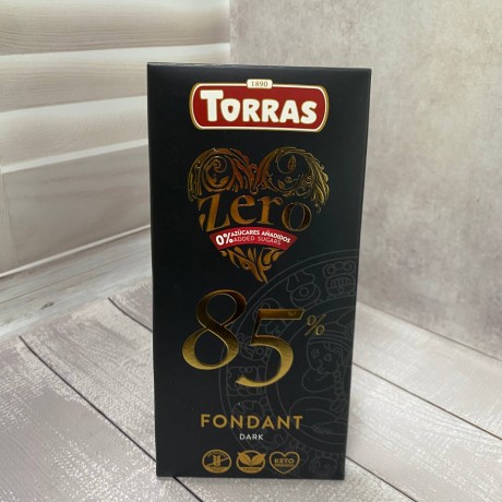 Шоколад чорний Torras 85%