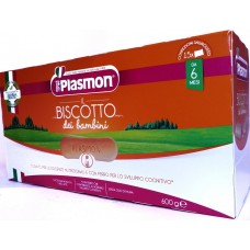 Детское печенье Плазмон с 6 мес Plasmon 600г, Италия