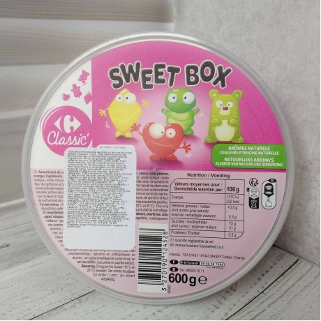 Желейки в асортименті Sweet Box 600г, Classic