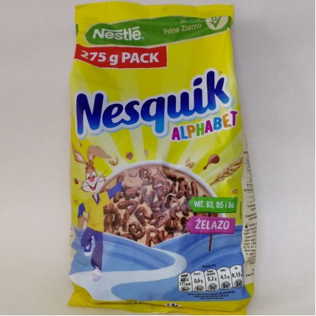 Несквик буквочки Nesquik Alphabet 275г, Nestle
