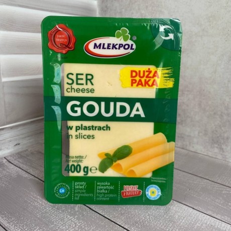 Сир Gouda Mlekpol 400 г