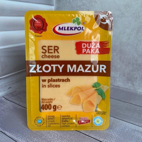 Сир Zloty Mazur Mlekpol 400 г